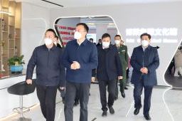 柴桑区委书记盛炜率考察团一行参观调研w66来利食品产业园