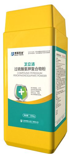 Potassium hydrogen persulfate complex powder